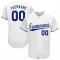 Custom White Royal Baseball Jersey