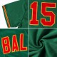 Custom Kelly Green White-Gray Authentic Throwback Rib-Knit Baseball Jersey Shirt