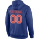 Custom Stitched Royal Orange-White Sports Pullover Sweatshirt Hoodie