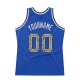 Custom Blue Camo-Navy Authentic Throwback Basketball Jersey