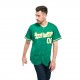 Custom Kelly Green White-Gold Authentic Baseball Jersey