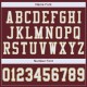 Custom Burgundy White-Old Gold Mesh Authentic Football Jersey