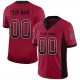 Custom Cardinal Black-White Mesh Drift Fashion Football Jersey