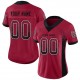 Custom Cardinal Black-White Mesh Drift Fashion Football Jersey