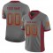 Custom Gray Burgundy-Gold Mesh Drift Fashion Football Jersey