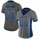 Custom Gray Royal-White Mesh Drift Fashion Football Jersey