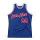 Custom Royal Red-White Authentic Throwback Basketball Jersey