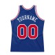 Custom Royal Red-White Authentic Throwback Basketball Jersey