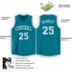 Custom Teal White V-Neck Basketball Jersey