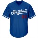 Custom Royal White-Red Authentic Throwback Rib-Knit Baseball Jersey Shirt