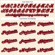 Custom Cream Red-Navy Authentic Throwback Rib-Knit Baseball Jersey Shirt