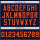 Custom Navy Orange Authentic Baseball Jersey