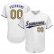 Custom White Old Gold-Royal Baseball Jersey