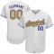 Custom White Old Gold-Royal Authentic Baseball Jersey