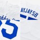 Custom White White-Royal Authentic Baseball Jersey