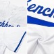 Custom White Royal Authentic Baseball Jersey